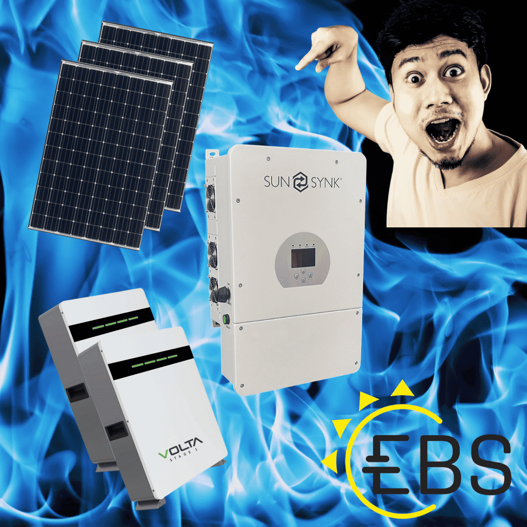 8KW Sunsynk Home Solar System with Batteries