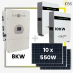 8KW Sunsynk-Volta Solar System